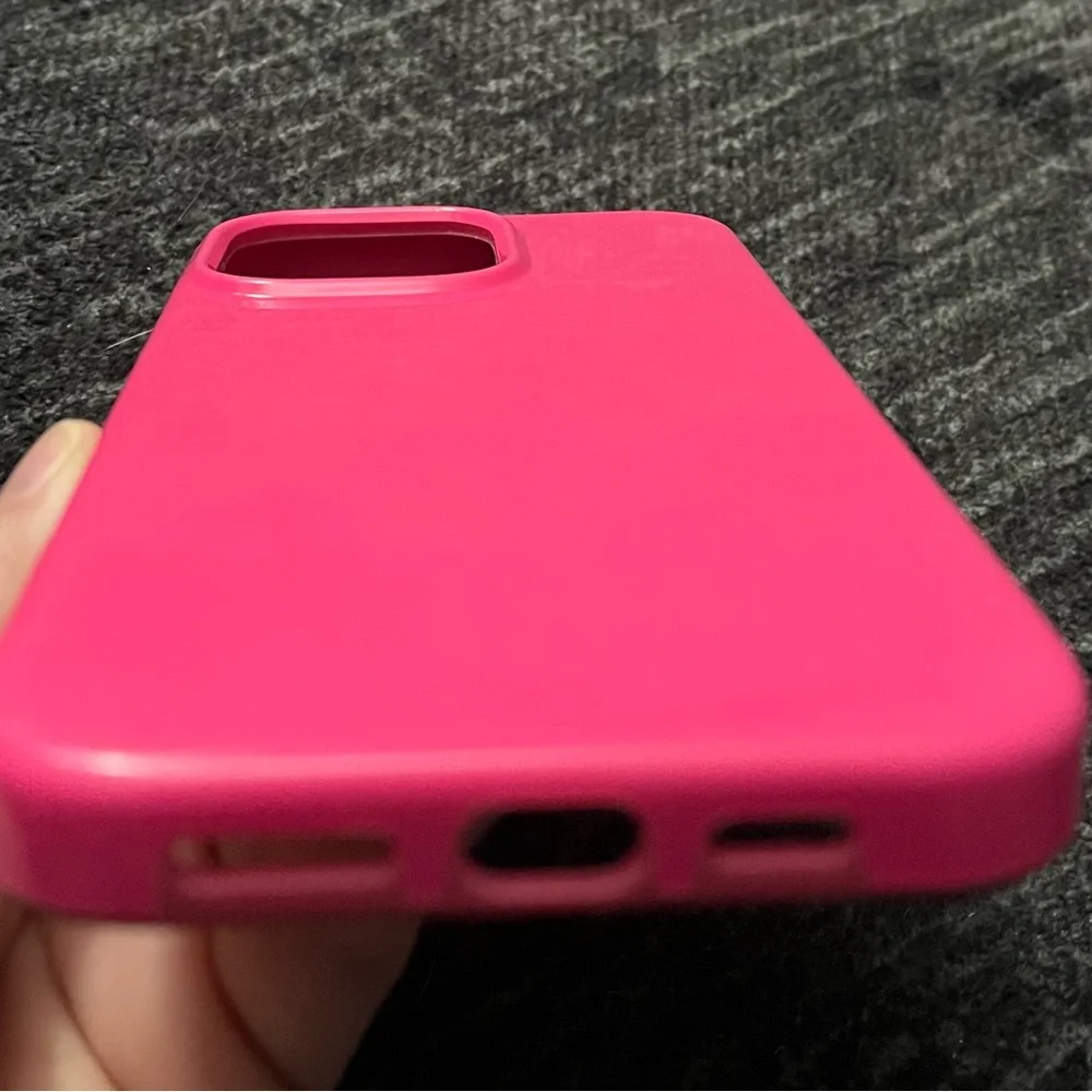 Casely Think Pink Solid Neon Pink Case, iPhone 16 Pro Max, GUC